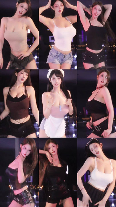 斗鱼|米娜16 最新女仆装角色扮演热舞合集 33V/4.52G