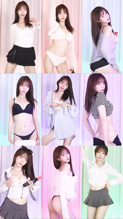 网红主播 eju12486 韩国BJ高颜值诱惑内衣热舞节选 48V/5.56G