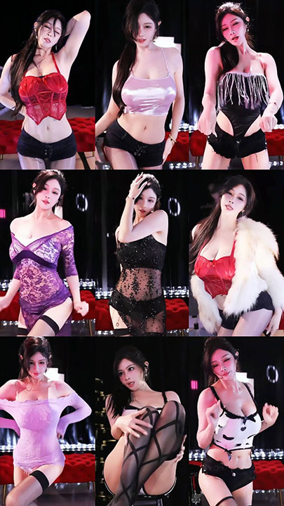 斗鱼|艺瑟妃 10月全新热舞精选合集 15V/2.46G